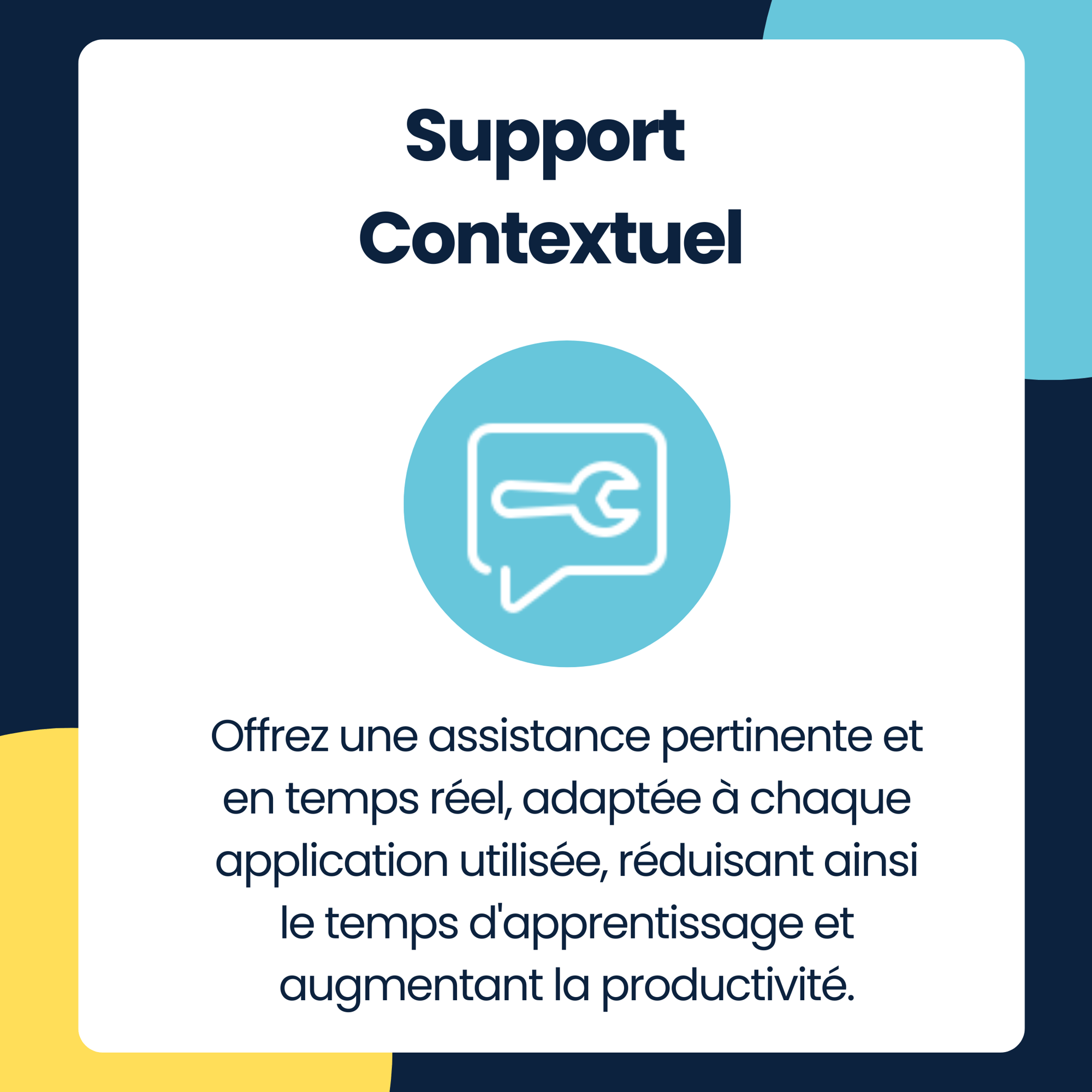 Support applicatif intégré